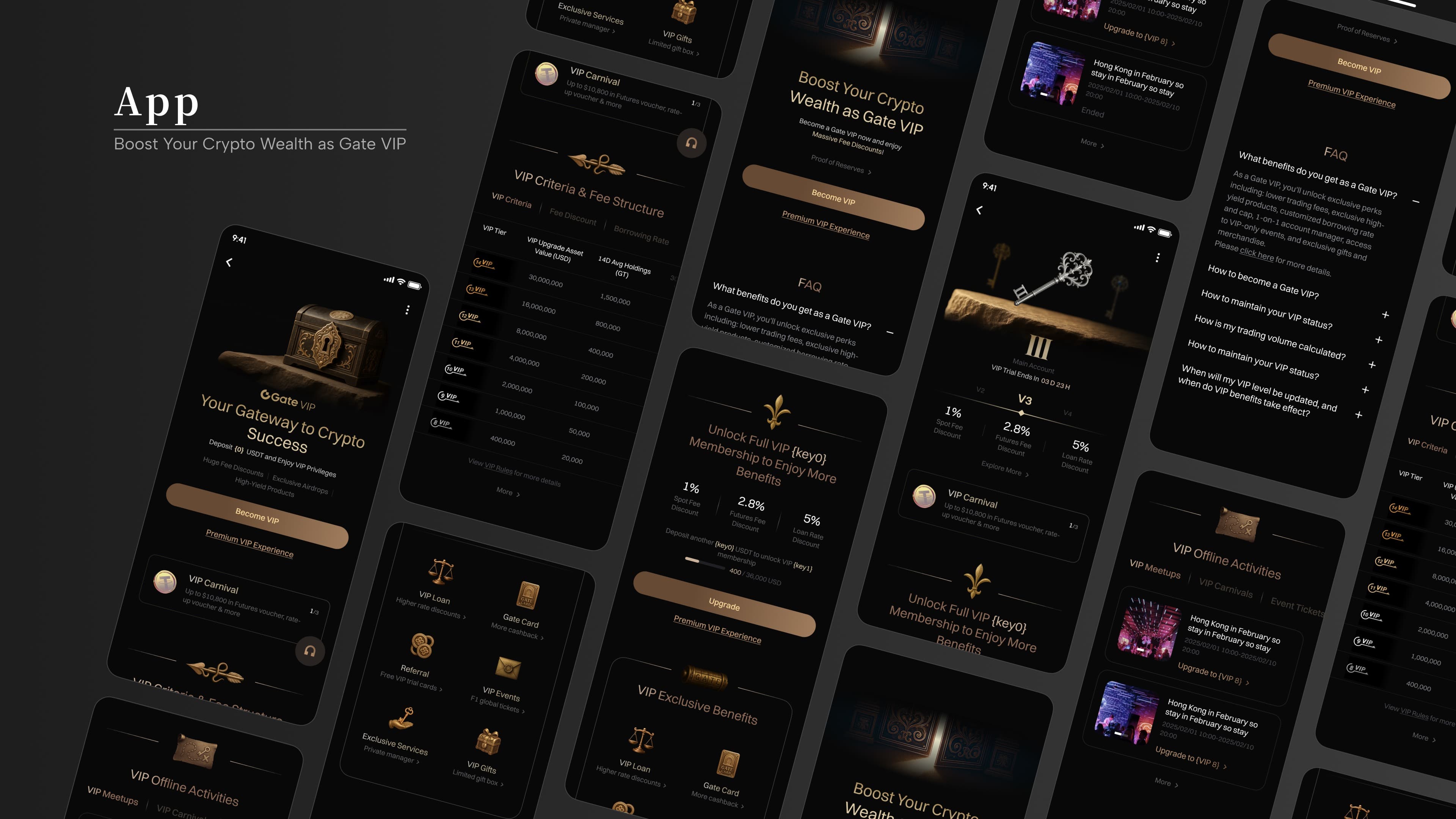 Gate VIP app redesign direction
